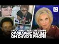 SHOCKING TREASURE TROVE OF GRAPHIC IMAGES ON D4VD'S PHONE