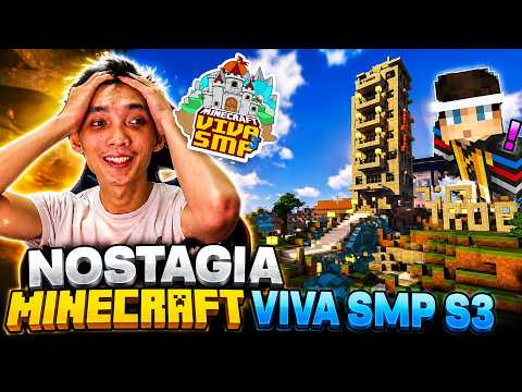 NOSTALGIA VIVA SMP S3 SETELAH 8 TAHUN ! #minecraft #minecraftbuilding