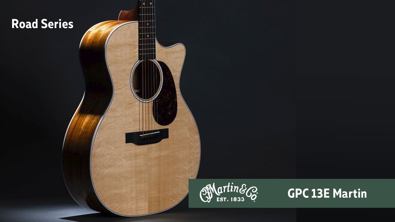 Guitarra Electroacústica GPC-13E Ziricote - Martin México