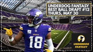 Underdog Fantasy NFL Best Ball Draft #12