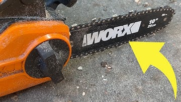 molten 10" Chainsaw Chain Replacement REVIEW (Fits Worx Pole Saw)