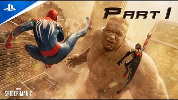 SPIDER-MAN 2 PS5 Walkthrough Gameplay Part 1 - INTRO (FULL GAME)