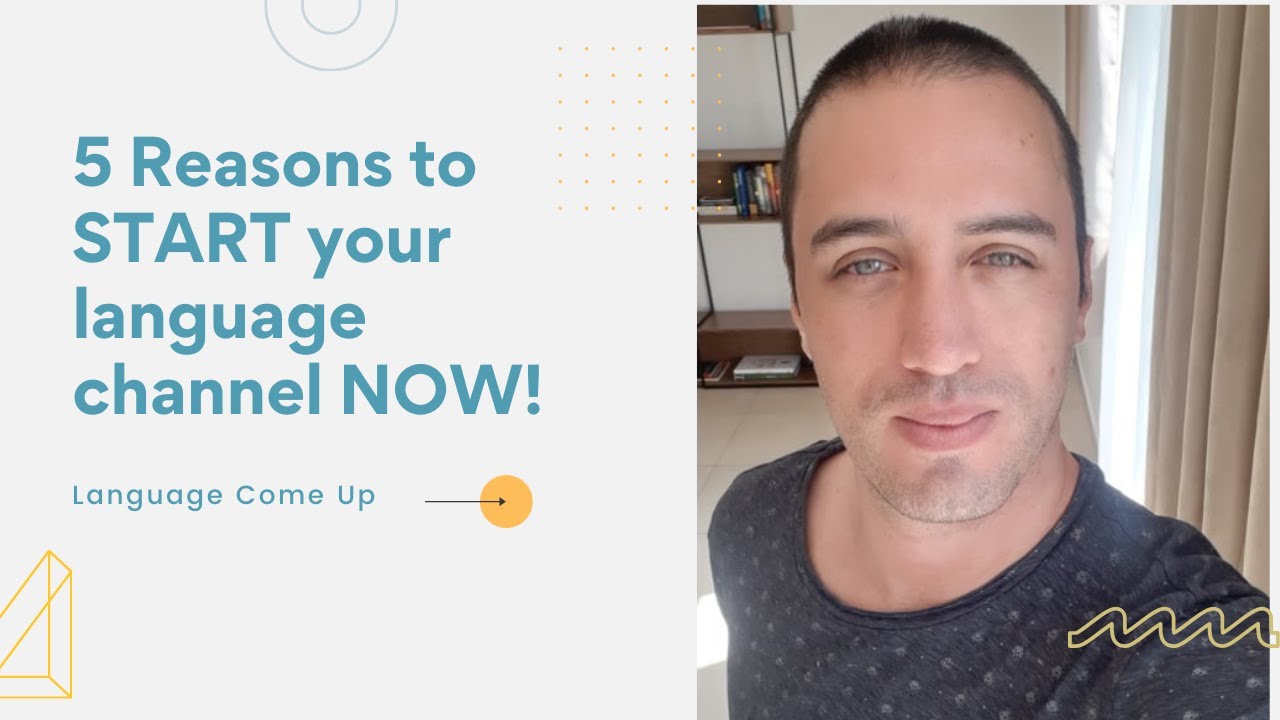 5 Reasons to START a Polyglot or Language Learning Channel NOW! - YouTube