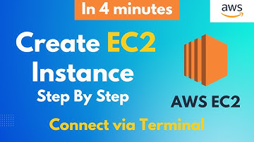 How to Create EC2 Instance on AWS | Connect EC2 Via SSH | Step By Step Tutorial [In 4 Minutes] 2023