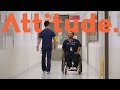 Emergency Department Dr with a wheelchair (Bulletproof: Dinesh)