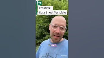 From Messy Datasheet to AI-Ready Template in 60 Seconds #ai #chatgpt #processengineering