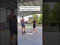 Experience showed.. first to 11 #Basketball #1v1 #Hoops #PickupBasketball #Shorts