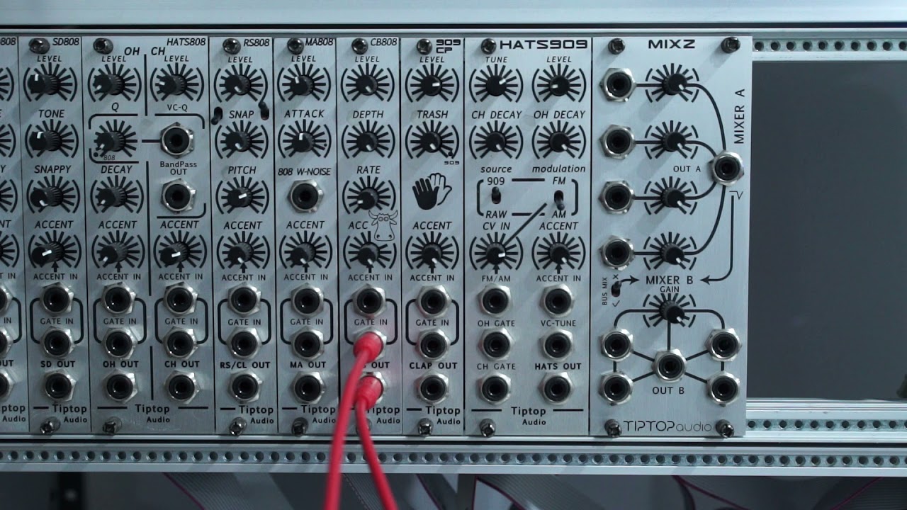 Tip Top Audio 808 Cowbell Module Demo YouTube