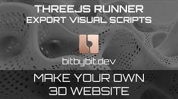Learn How To Integrate THREEJS With Visual Scripts From The Rete Editor On Your Own Websites