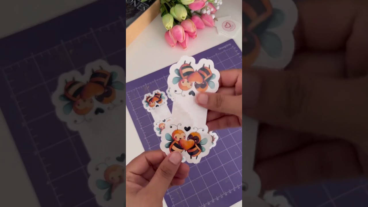 Making magnetic bookmarks to sell on etsy 