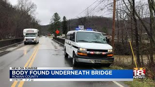 Body Found Underneath Bridge
