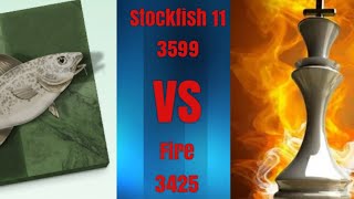Stockfish 11 vs Fire 7.1