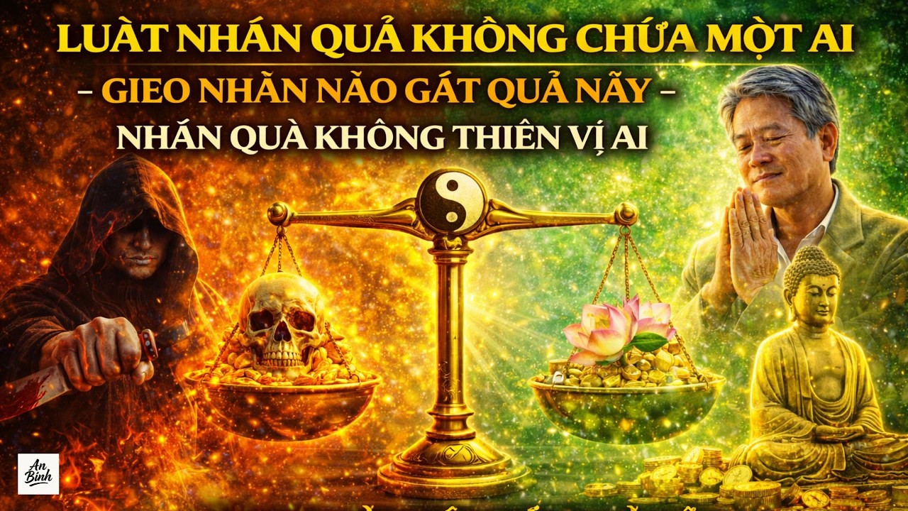 Luật Nhân Quả Không Chừa Một Ai - Gieo Nhân Nào Gặt Quả Nấy – Nhân Qủa Không Thiên Vị Ai