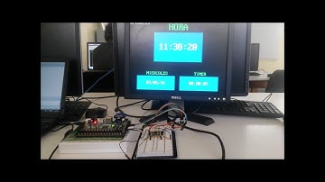 Reloj Digital FPGA-VGA-RTC V3023