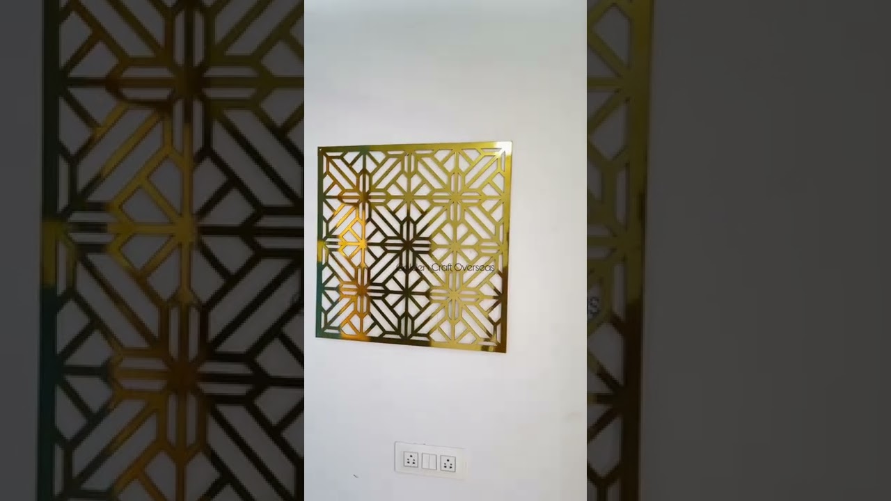GCO Modern Stainless Steel Wall art YouTube