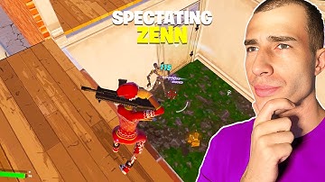I Spectated Zenn... (the most feared creative pro)