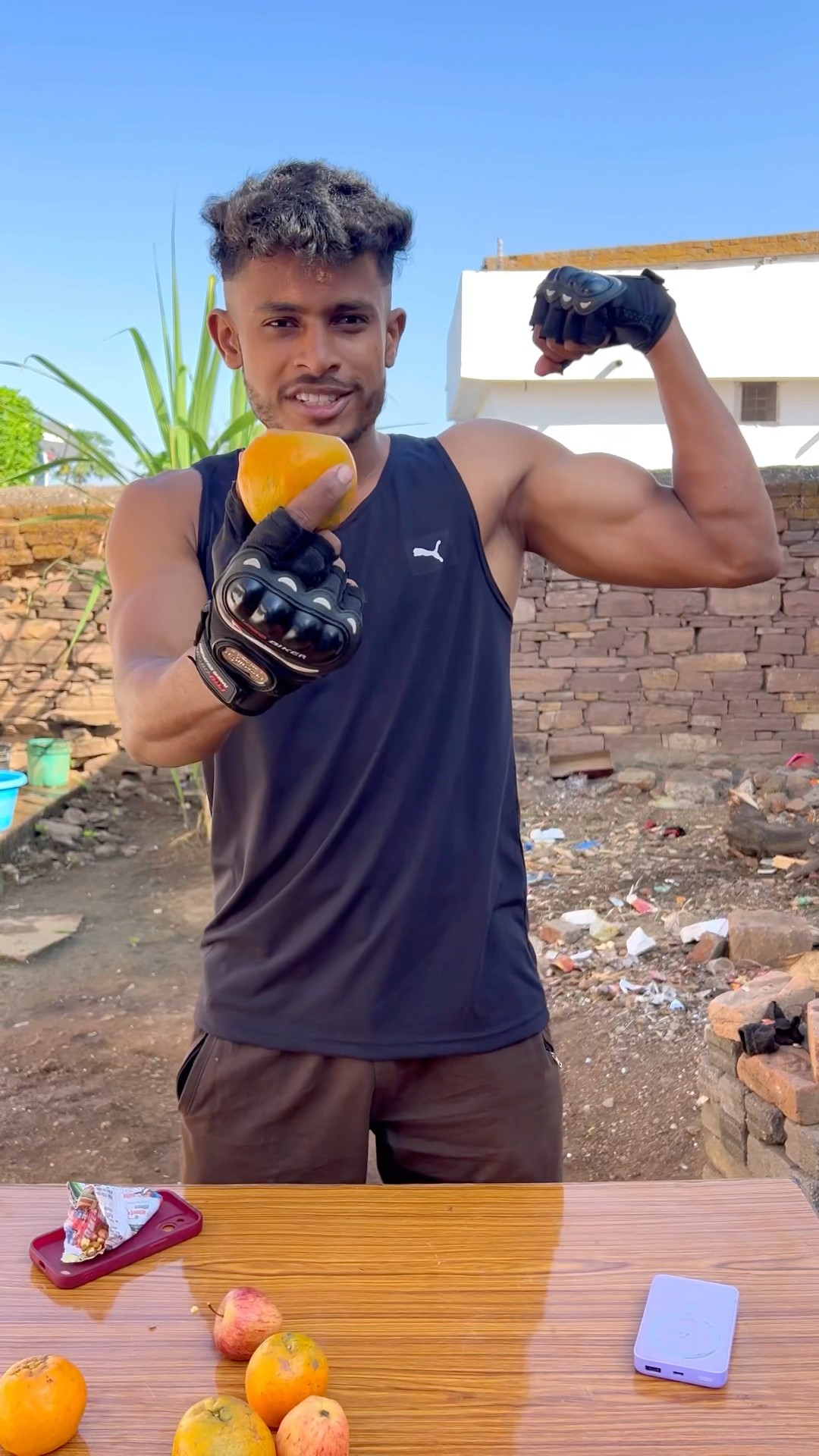 CHOTU AUR BODY BUILDER #shorts @FACTFIREKING