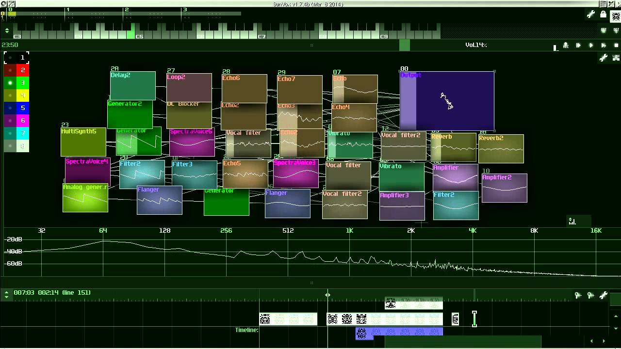 Synthetic Orchestra : SunVox