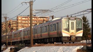 E129系B15+A17編成 信越本線下り普通435M