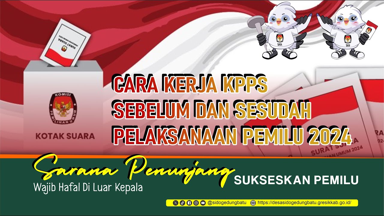 Terbaru Cara Kerja KPPS Sebelum Dan Sesudah Pelaksanaan Pemilu 2024 ...