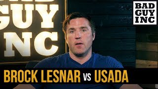 Did Brock Lesnar fail a USADA drug test and retire?