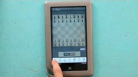How to Remove the NOOK Color Chess : NOOK & NOOK Colors