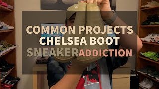 Common Projects Chelsea Boots (Tan Suede) - Review + On Foot