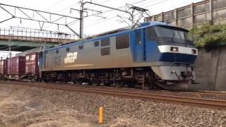 2016.10.14 東海道線貨物列車 1090レ 〜 EF210-901牽引!