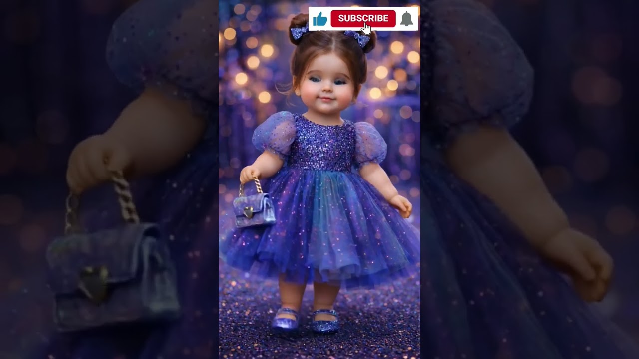 💖✨ Cute Princess Doll Walk | Baby Doll Fashion Look 👗👜