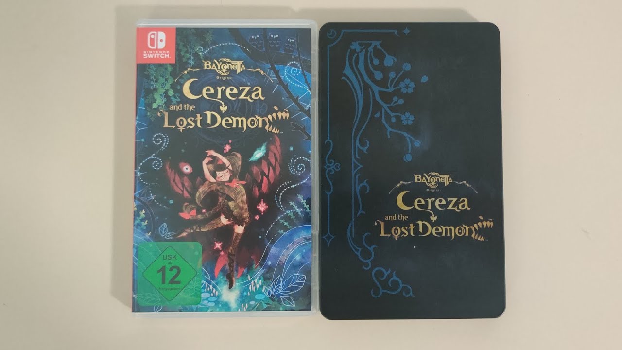 Steelbook Bayonetta Origins Cereza And The Lost Demon - Neuf Sans Jeu (édition Collector)