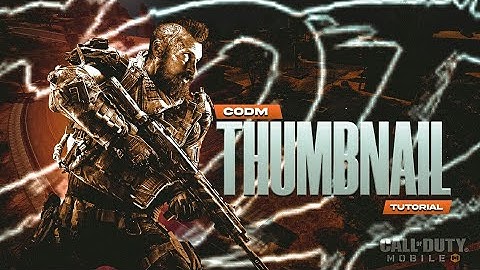 Make This Amazing CODM Live Stream Thumbnail on Android