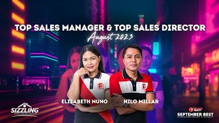 August 2023 Top Sales Manager and Top Sales Director | #SeptemberBest Sizzling Event and Recognition