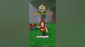HOW TO GET THE ASSASSIN CLASS WITHOUT PAYING IN 99 NIGHTS IN THE FOREST 🌌🗡