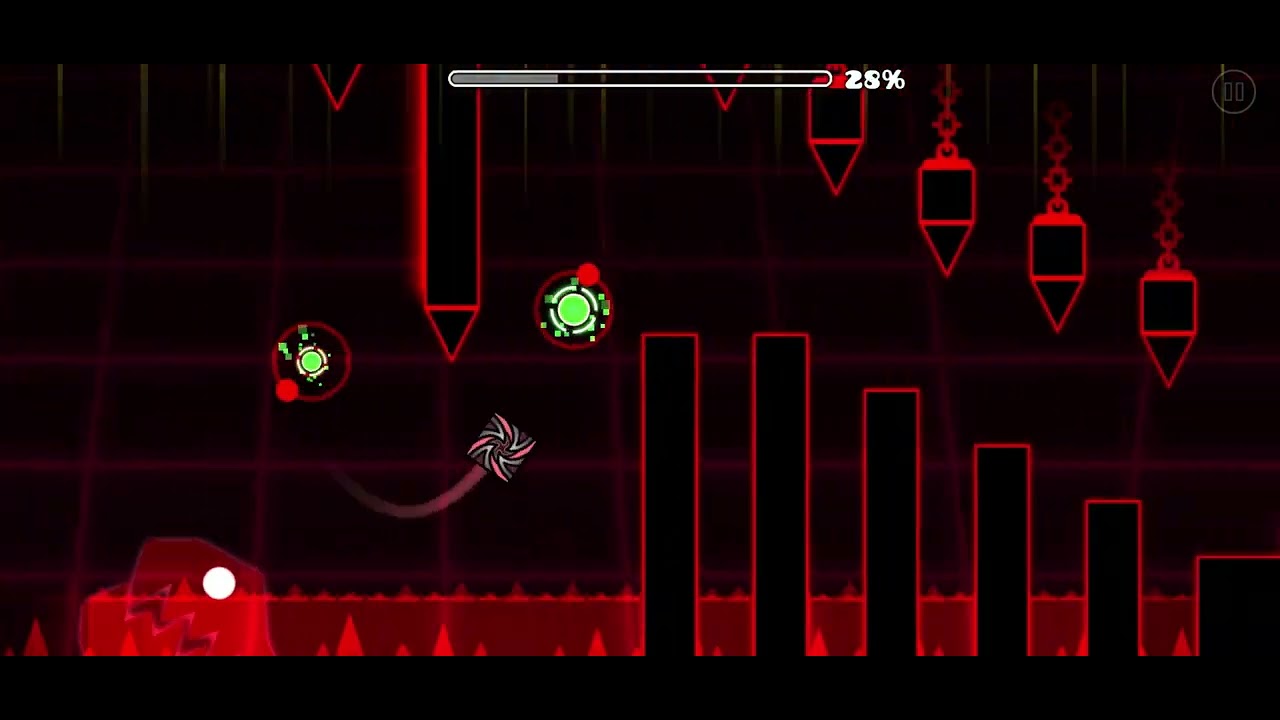 How to play the challenge in geometry dash - YouTube