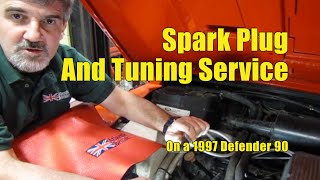 Spark Plug And Tuning Kit Service On Defender 90, Range Rover Or Discovery I