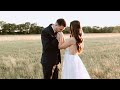 Gorgeous Golden Hour Wedding At The Orchard At Haynes Farm | Hannah &amp; Blake Wedding Film