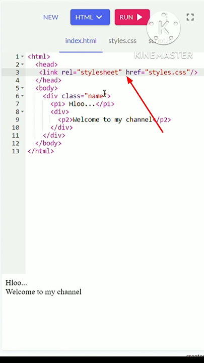 How to link .... CSS file to  HTML file 🤔