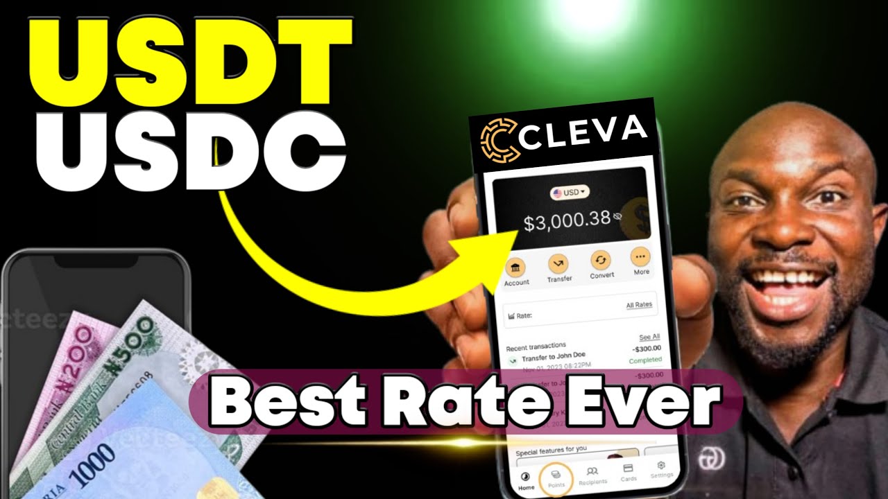 Binance / Other Exchanges CRYPTO Withdrawal To Bank Account using Cleva App  Black Market Rate