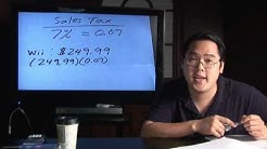 Math in Daily Life : How to Calculate Sales Taxes 