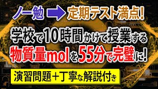 【知識ゼロ➡無双】「物質量mol」はじめから丁寧に解説。初学者でも余裕で満点！【高校化学・化学基礎】