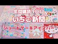 【年間購読】いちご新聞 / シナモンのショートケーキアイスバー