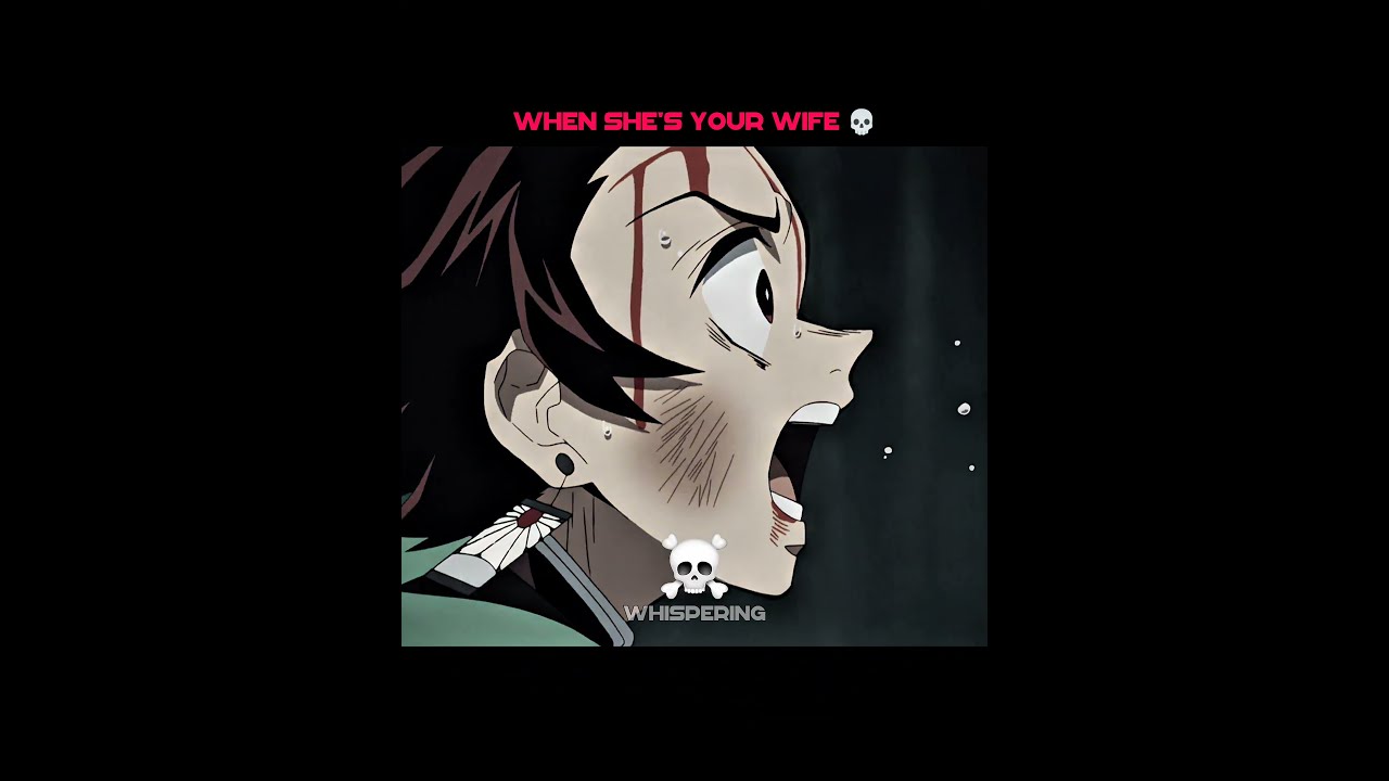 When She S Your Wife Demonslayer Kimetsunoyaiba Tanjiro Inosuke Zenitsu Phonk Anime Nezuko