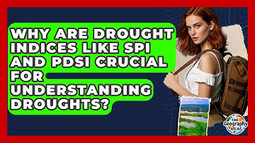 Why Are Drought Indices Like SPI And PDSI Crucial For Understanding Droughts? - The Geography Atlas