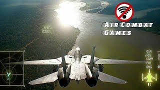 Air Combat Gameplay With High Graphics For Android | Offline Flight Game Stimulator For Android 2022 screenshot 3