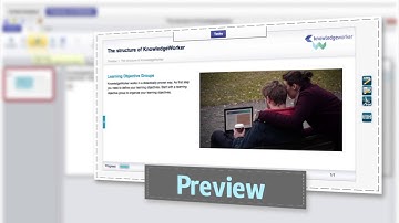The first steps in KnowledgeWorker