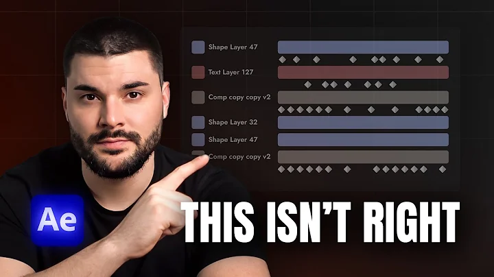 How to ORGANIZE your After Effects project file (the right way)