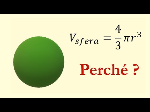 Video: Qual è la relazione tra superficie e volume di una sfera?