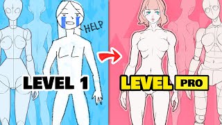 🚺 DRAWING THE FEMALE BODY (beginner to pro | tutorial)