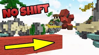 Easiest Minecraft no shift bridge!!! (easier than ninjabridge)
