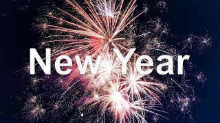 [1 Hour] [4K] Fireworks soft sound for New Year and for relaxation screenshot 4